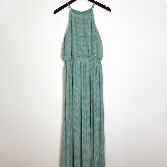 ASTR The Label Aqua Green Maxi Dress Size Medium - Picture 1 of 7